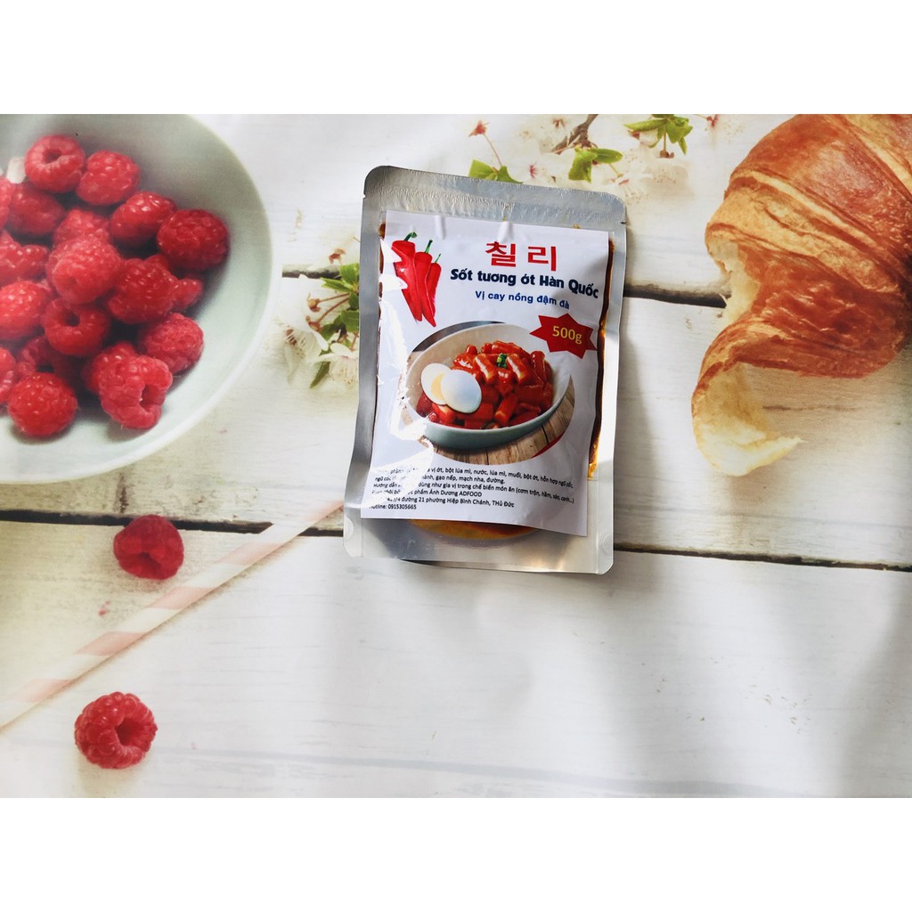 500G SỐT TƯƠNG ỚT + 1OOG ỚT BỘT HÀN QUỐC