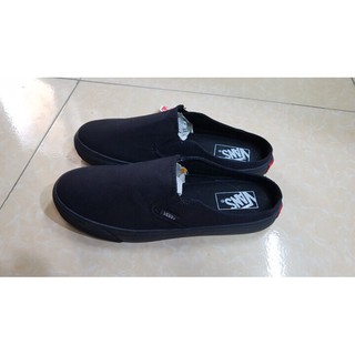 [GIẢM GIÁ 60%] Giày Vans sục màu full đen (All Black)