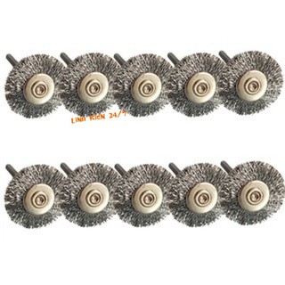 Chổi đánh rỉ sét trục 3mm - (5k/1 chổi)