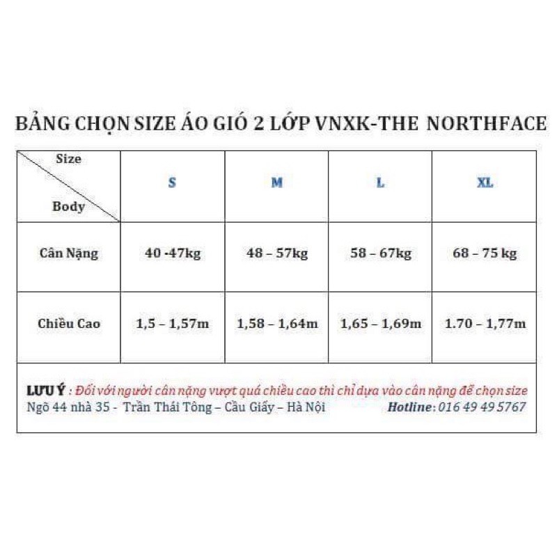 [ Rẻ Vô Địch ] Áo khoác dù the nothface xanh dương