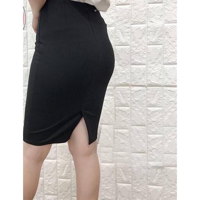 CHÂN VÁY BÚT CHÌ SẺ SAU CHẤT LIỆU UMI