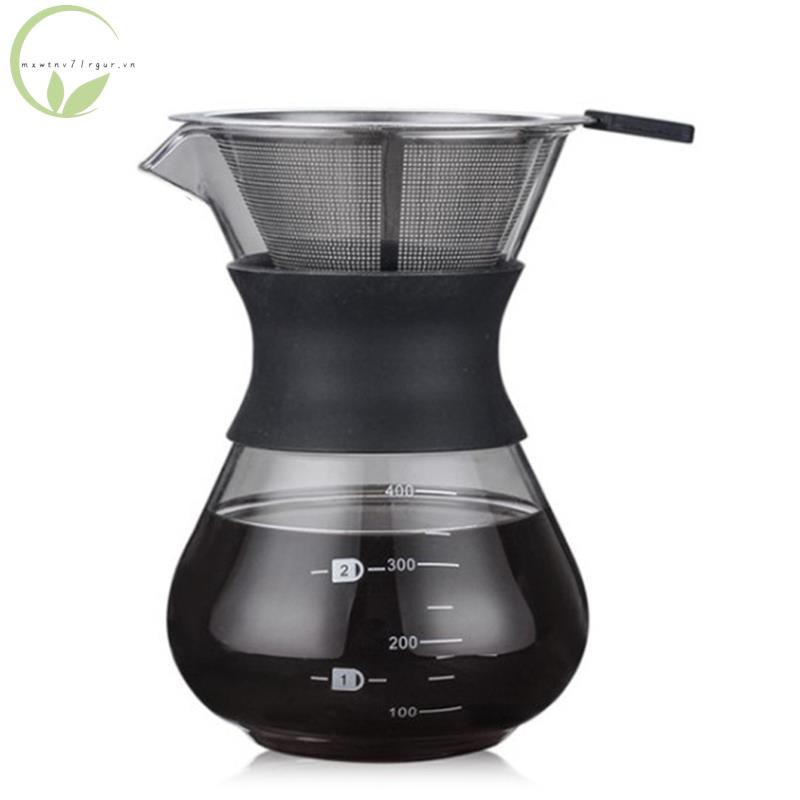Bình Pha Cà Phê 200ml Bằng Thép Không Gỉ