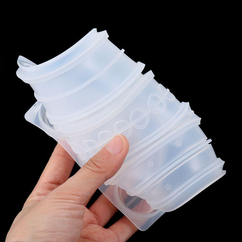 YNATURAL Khuôn Silicone Làm Giá Đỡ Trầm Hương Hình Ngôi Sao Bằng Resin Epoxy DIY