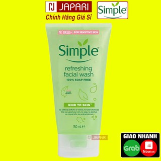 Sửa Rửa Mặt Simple Skincare CHÍNH HÃNG Srm Không Cồn Dưỡng Ẩm Da Dầu/Nhạy Cảm - Sữa Rửa Mặt Cho Nam Nữ Mỹ Phẩm JAPARI