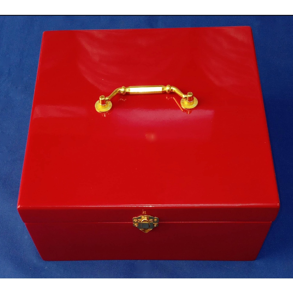 Hộp Gỗ Sơn Mài Cao Cấp (KT 25*25*12)