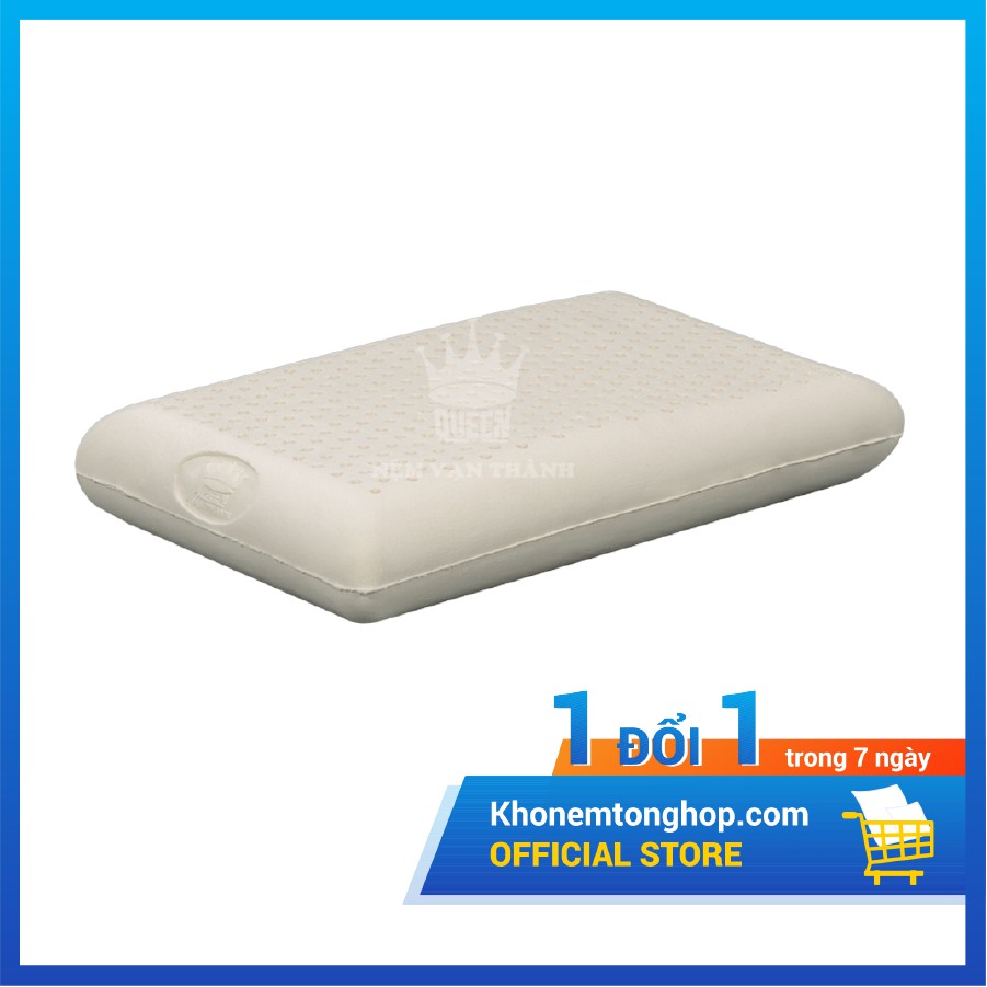 Gối cao su Baby Vạn Thành kích thước 30x43, phù hợp cho bé mang đi học [Chính Hãng]