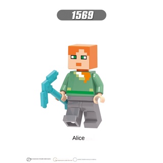 Mô Hình Nhân Vật Steve Enderman Trong