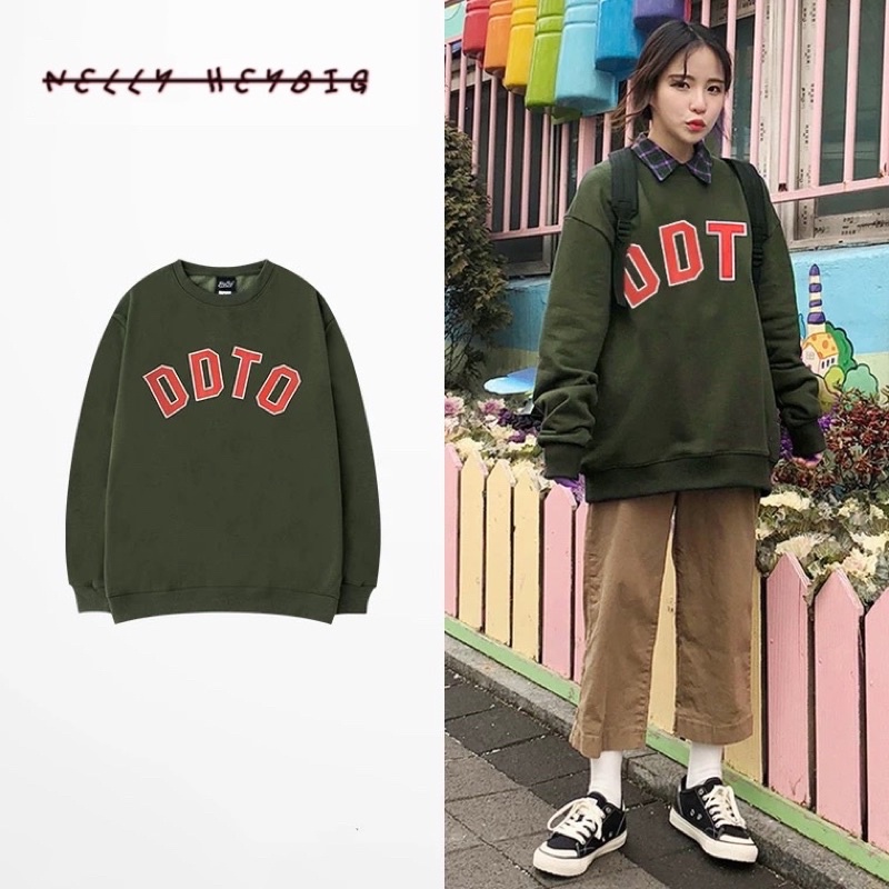 Nelly Heybig chất nỉ bông dáng unisex form rộng DDTO