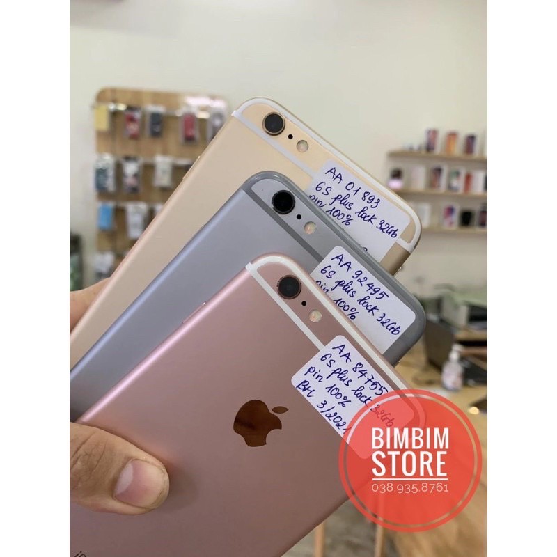 Điện thoại iphon 6S Plus 32Gb Qte chính hãng - tặng phụ kiện , bảo hành toàn quốc | BigBuy360 - bigbuy360.vn