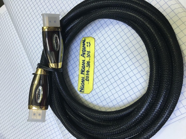 Dây tín hiệu HDMI 2m chuẩn 2k, 4k. Hàng chất lượng