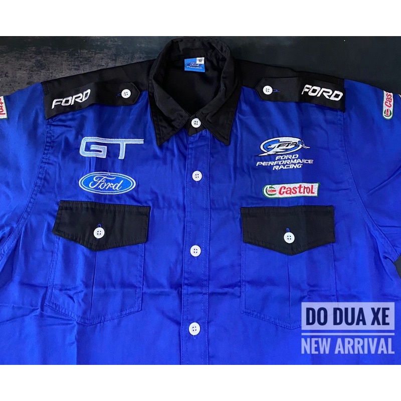 Áo sơ mi đua xe F1_Ford