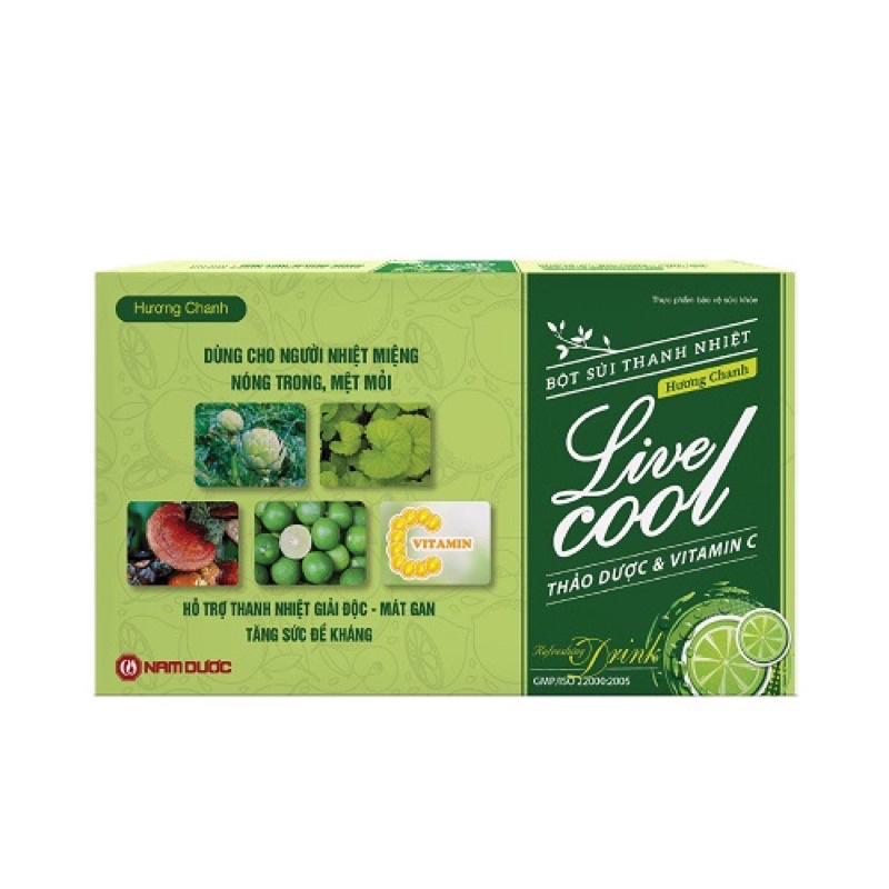 BỘT SỦI LIVECOOL hộp 10 gói