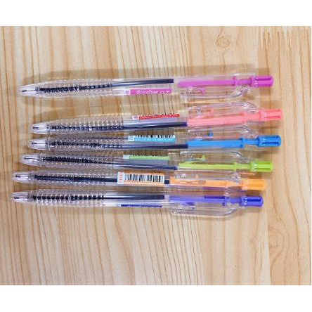 BÚT BI  NHIỀU MÀU MỰC XANH - ĐỎ - ĐEN MÃ BP-9036 NGÒI 0.7 mm