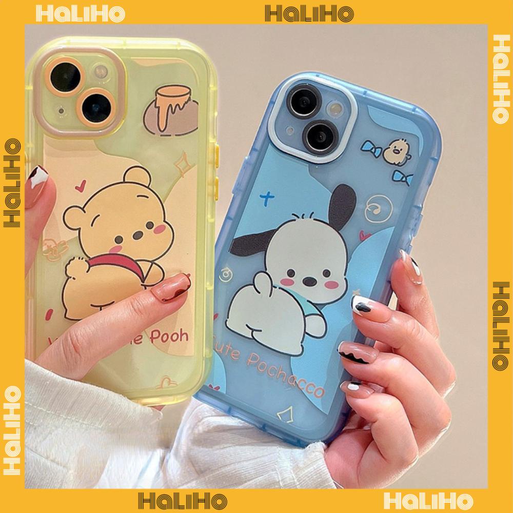 Ốp điện thoại silicone dẻo trong suốt hoạt hình thích hợp cho iPhone 11 Pro Max 13 Pro Max 12 Pro Max 7Plus XR XS Max