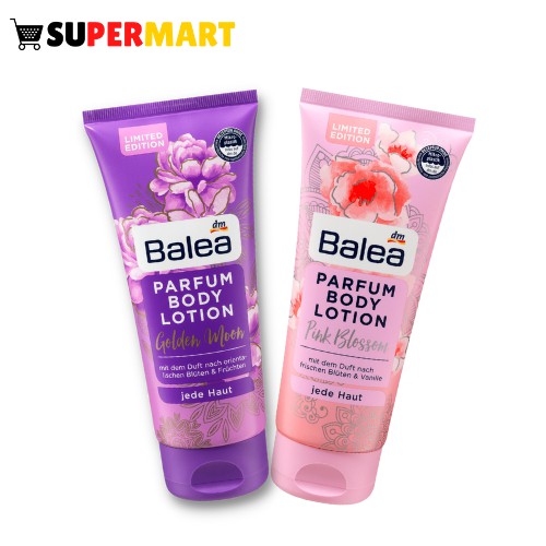 Sữa dưỡng thể Balea Body Lotion dưỡng da mềm mịn 200ml - Hàng Đức Chính Hãng