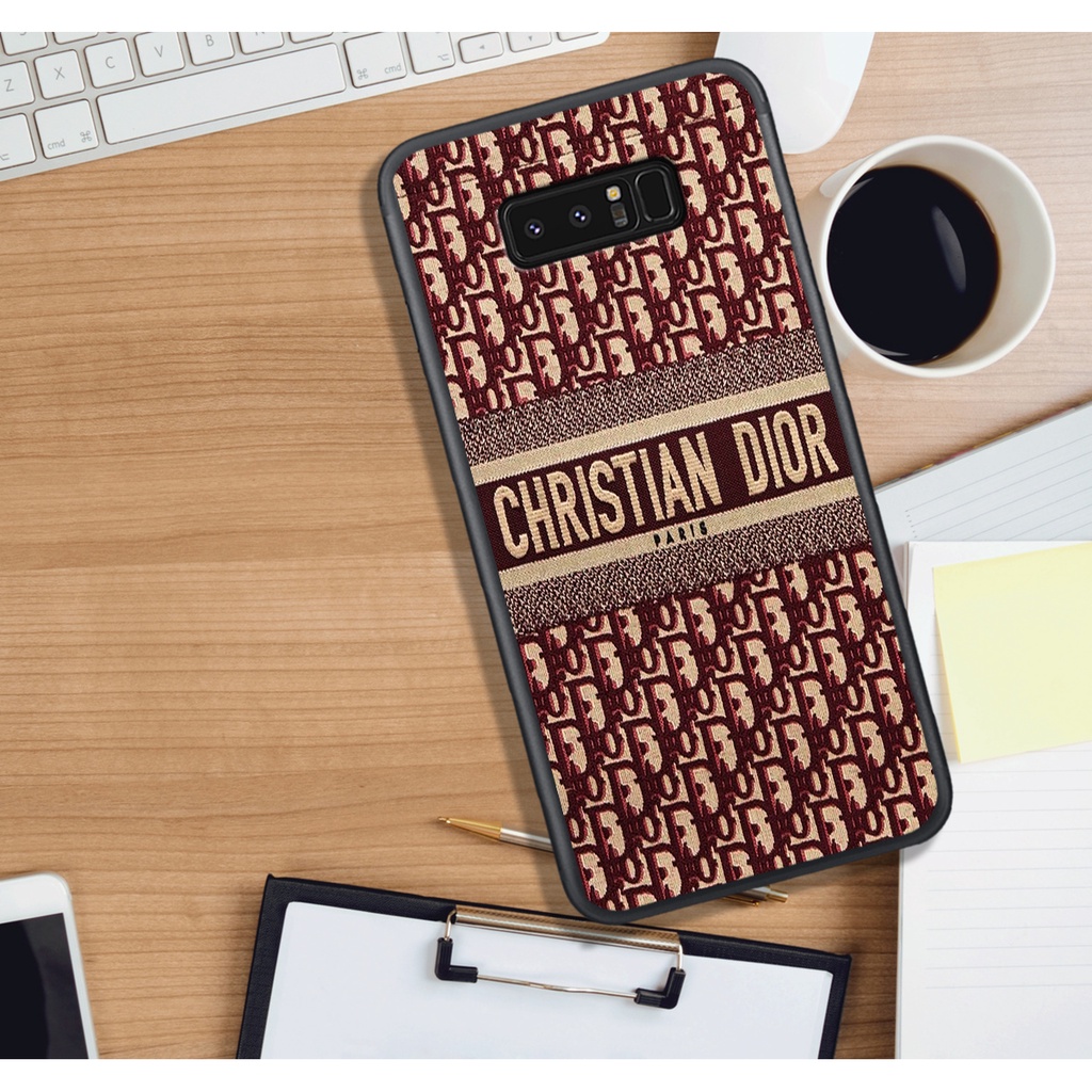 ỐP LƯNG SAMSUNG NOTE 8 - SAMSUNG NOTE 9 , IN HÌNH LÔ GÔ DI-OR ĐẸP, CHẤT, PHONG CÁCH..