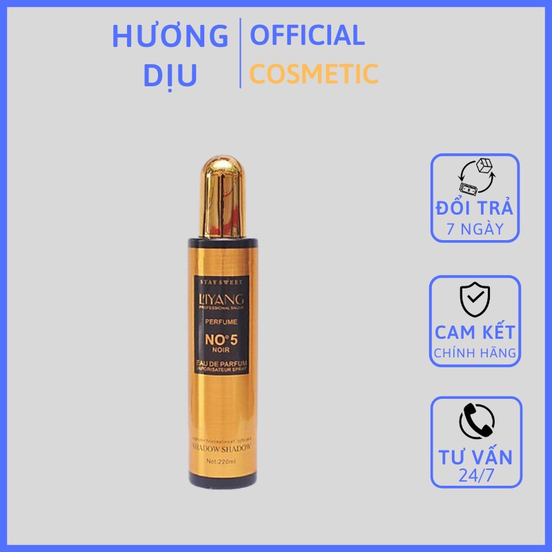 Xịt Dưỡng Tóc Hương Nước Hoa No5