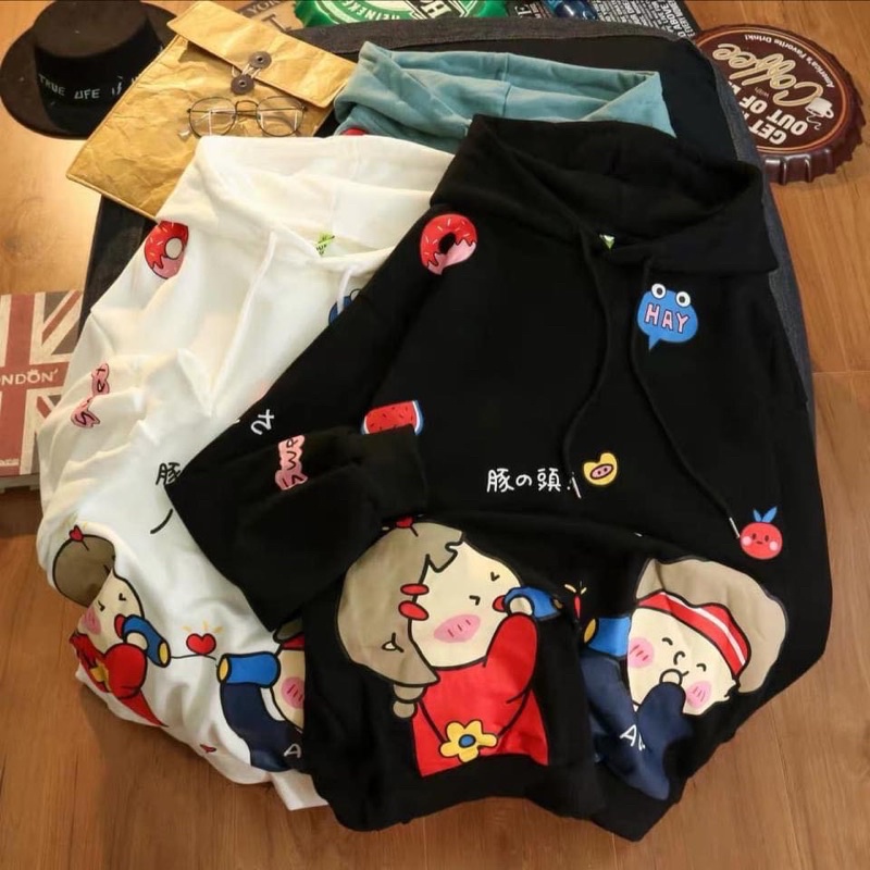 🔥Xả Sốc🔥Áo Hoodie in hình dễ thương | BigBuy360 - bigbuy360.vn