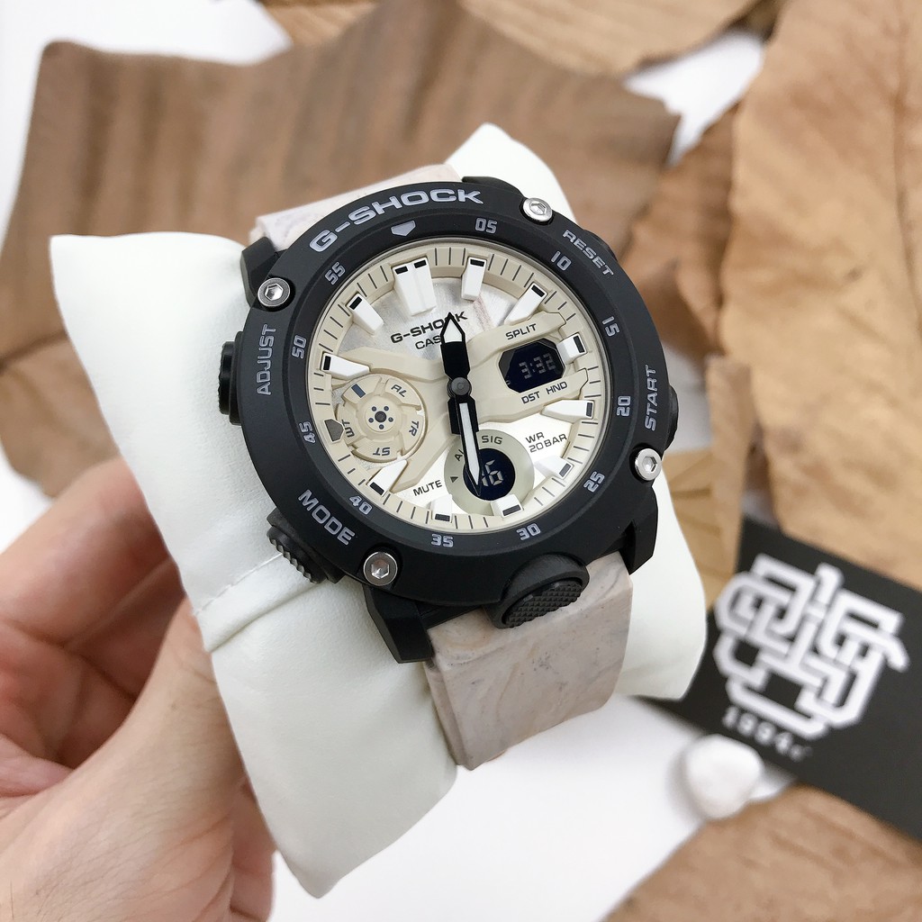 Đồng hồ nam Casio G-SHOCK GA-2000 / GA-2000WM-1A chống va đập chính hãng