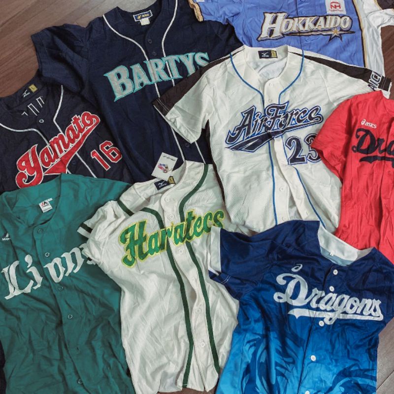 Áo bóng chày, áo jersey, baseball, Bboy, Bgirl, 2hand unisex, tiệm summer punk80