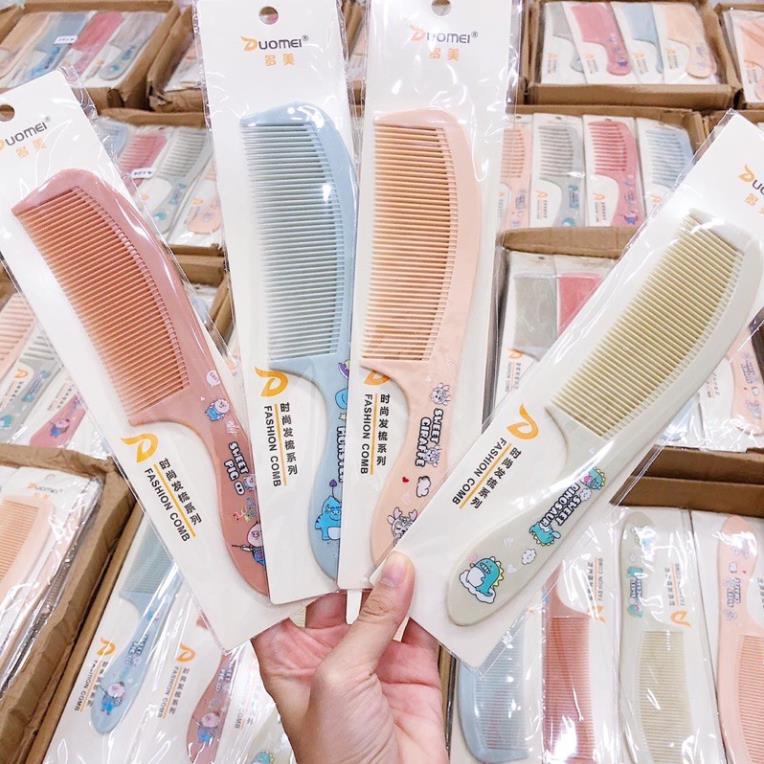 Lược chải tóc TK315 họa tiết hình thú dễ thương - mẫu ngẫu nhiên