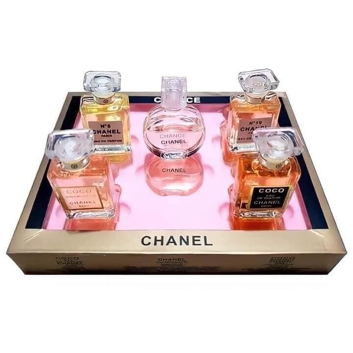 SP000570 SET NƯỚC HOA CHANEL 5 CHAI