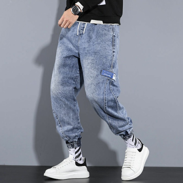 Quần jeans jogger màu trơn Mã: ND1756