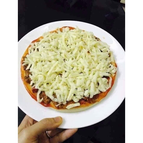 5 đế làm pizza tươi size 18❤️GIÁ SỈ❤️chuẩn nhà làm mềm thơm, tiện lợi