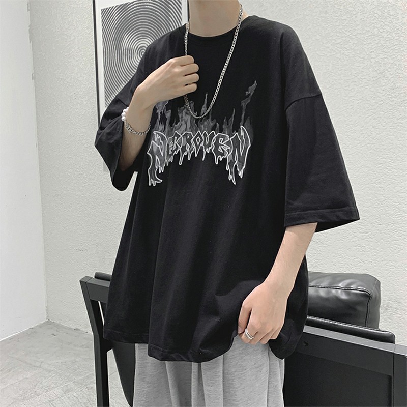 Áo thun tay lỡ nam nữ, áo phông unisex form rộng chất cotton mát mịn thấm hút mồ hôi in hình siêu chất | BigBuy360 - bigbuy360.vn