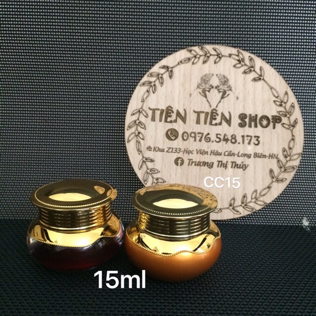 Hũ nhựa công chúa 15ml