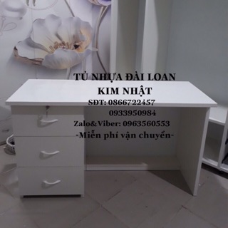 Bàn làm việc nhựa đài loan freeship tphcm
