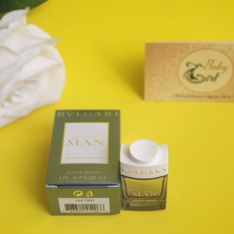 Nước hoa Mini Nam  Bvlgari Man Glacial Essence 5m