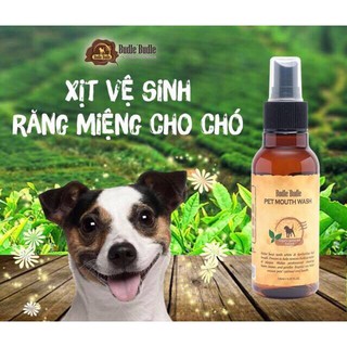 XỊT VỆ SINH RĂNG MIỆNG CHO CHÓ BUDLE’BUDLE 120ML