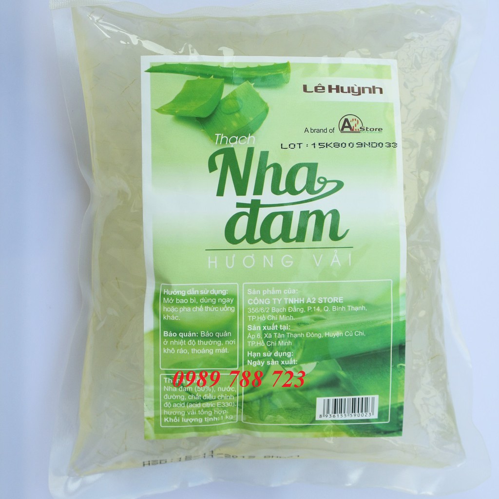 Thạch nha đam lê huỳnh gói 1kg