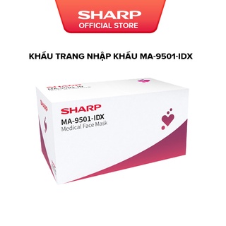 Hộp khẩu trang Sharp nhập khẩu