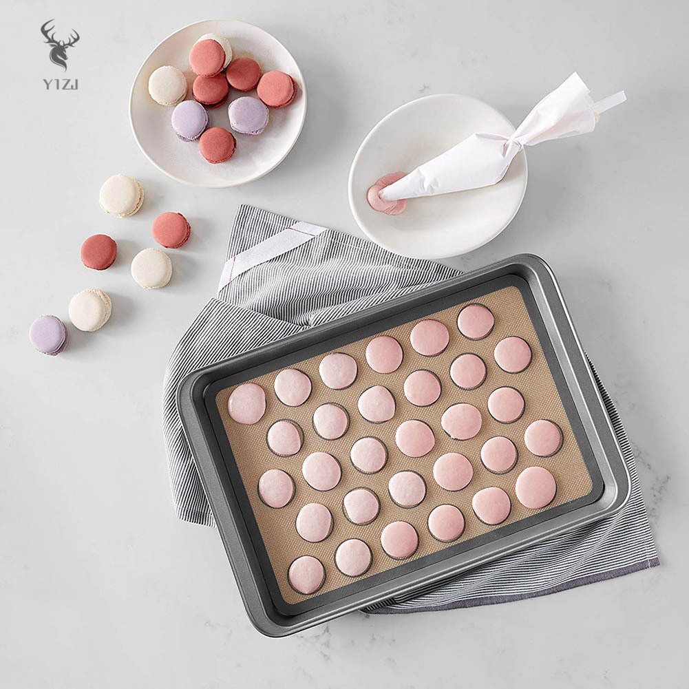 1 Tấm Lót Nướng Bánh Macaron Bằng Silicon Chống Dính