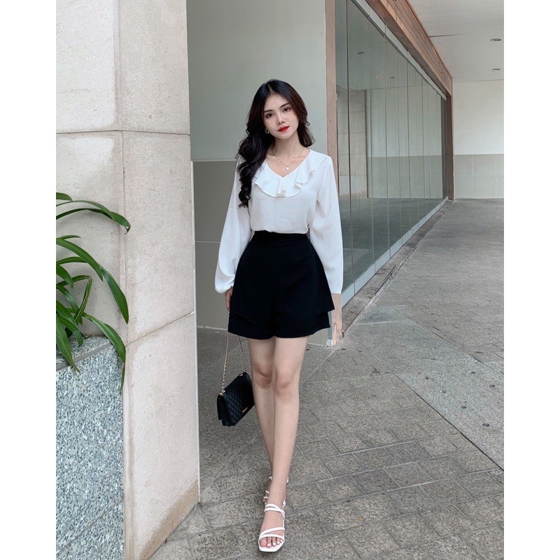 Quần váy Ruffle Skort LUCETFASHION