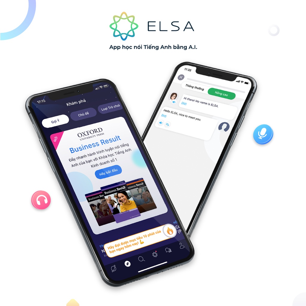 Phần Mềm Tiếng Anh ELSA Speak Kết Hợp Với NXB Đại Học Oxford - Trọn Bộ 6 Quyển