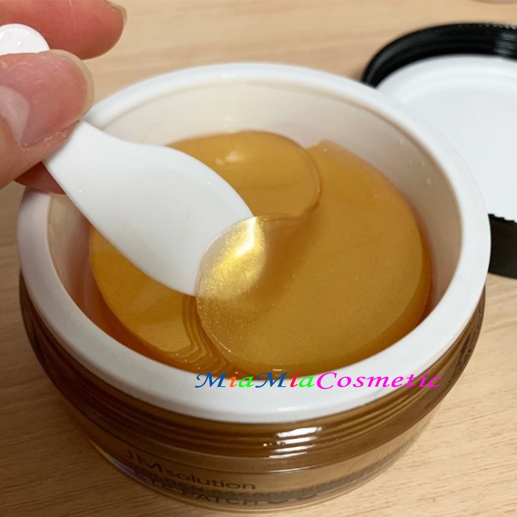 Mặt Nạ Mắt JM SOLUTION Kén Tằm Vàng Cải Thiện Nếp Nhăn, Chống Lão Hóa Jmsolution Golden Cocoon Home Esthetic Eye Patch