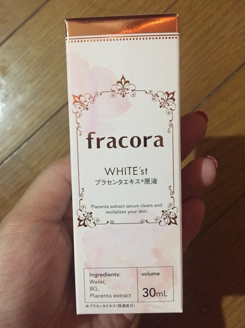 (Auth Nhật)(Có sẵn) Serum trắng da Fracora