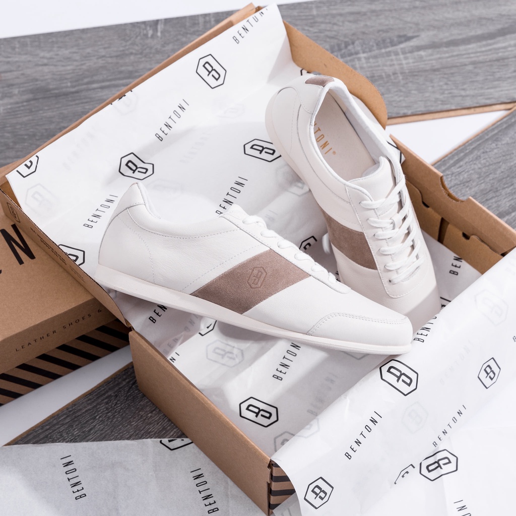 Giày sneaker thể thao nam Camel sneaker 3.0 Trắng nâu phong cách ulzzang đi học đi chơi đều đẹp BENTONI