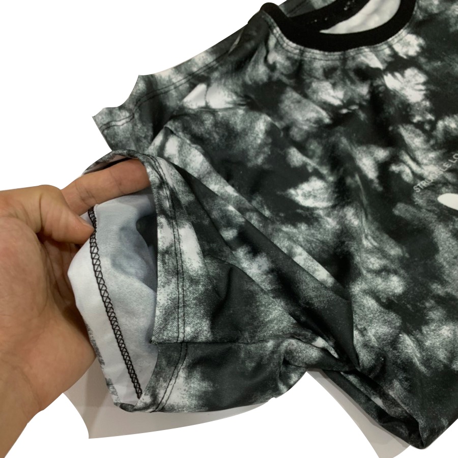 Áo thun tay lỡ STRUGGER TEE phông Unisex nam nữ Cotton oversize form rộng LUNACY TB021 | BigBuy360 - bigbuy360.vn