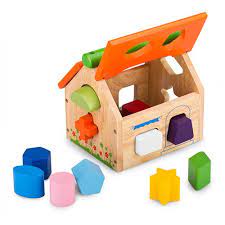 Đồ chơi nhà thả 12 khối cho bé Winwintoys