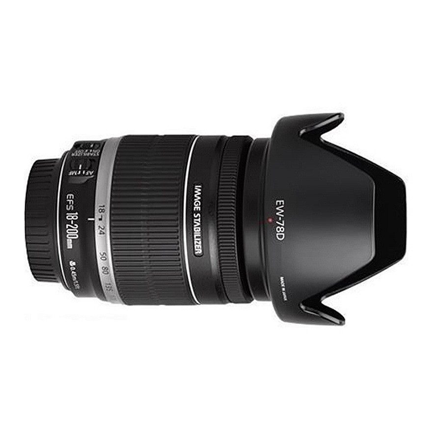 Hood loa che nắng EW-78D cho ống kính Canon 18-200