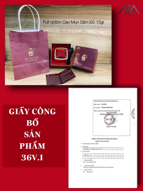 CAO MỤN SÂM ĐỎ FULL 15gr CHÍNH HÃNG | BigBuy360 - bigbuy360.vn