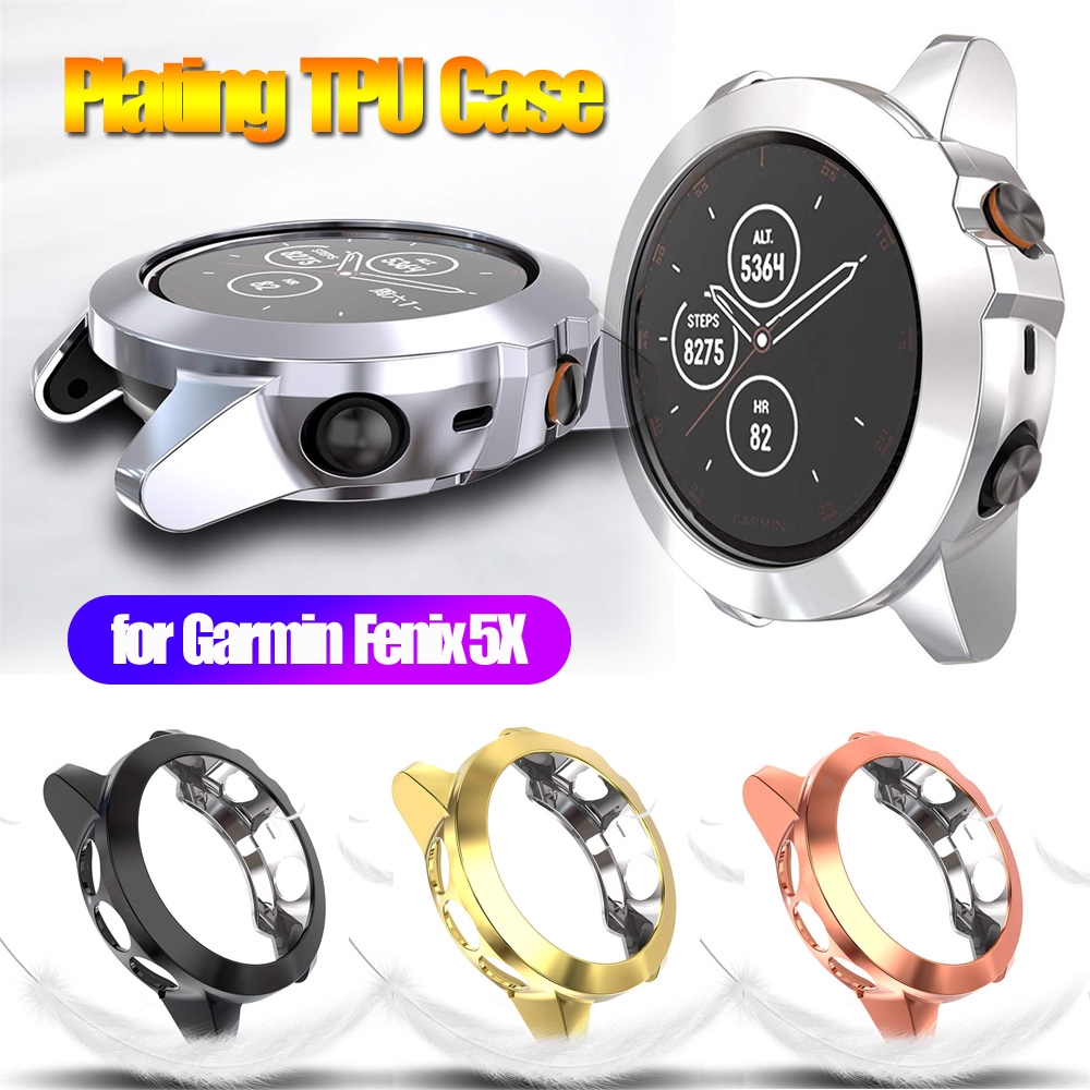 Ốp Tpu Chống Sốc Siêu Mỏng Cho Đồng Hồ Thông Minh Garmin Fenix 5x