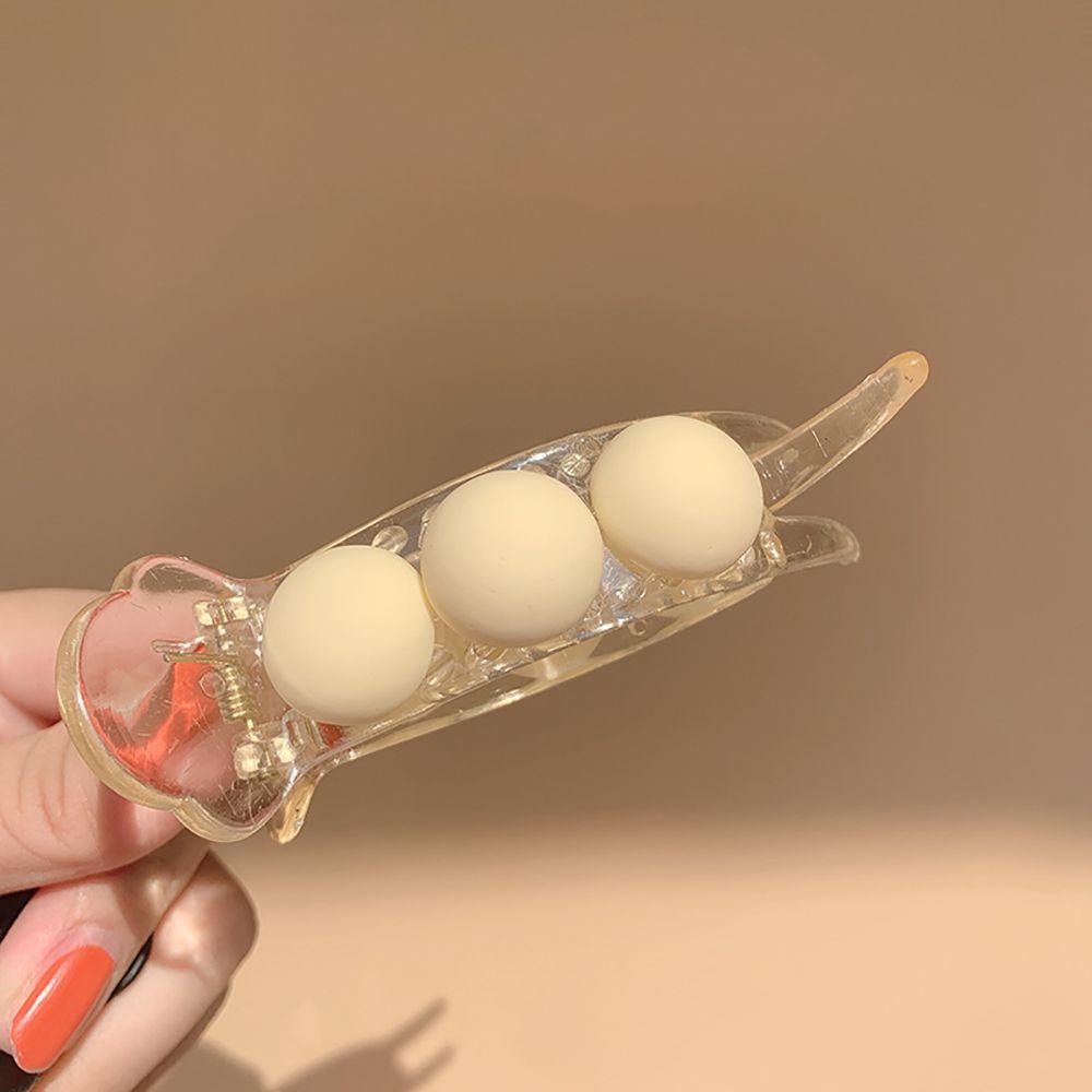 Kẹp Càng Cua Bằng Nhựa Nhám Phong Cách Hàn Quốc WMES15H Cho Nữ