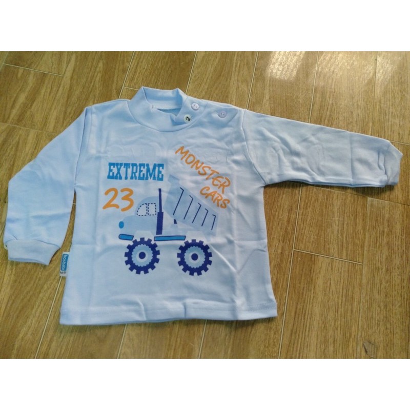 Áo Bosbabi cổ 3cm Dày cho bé 6-22kg