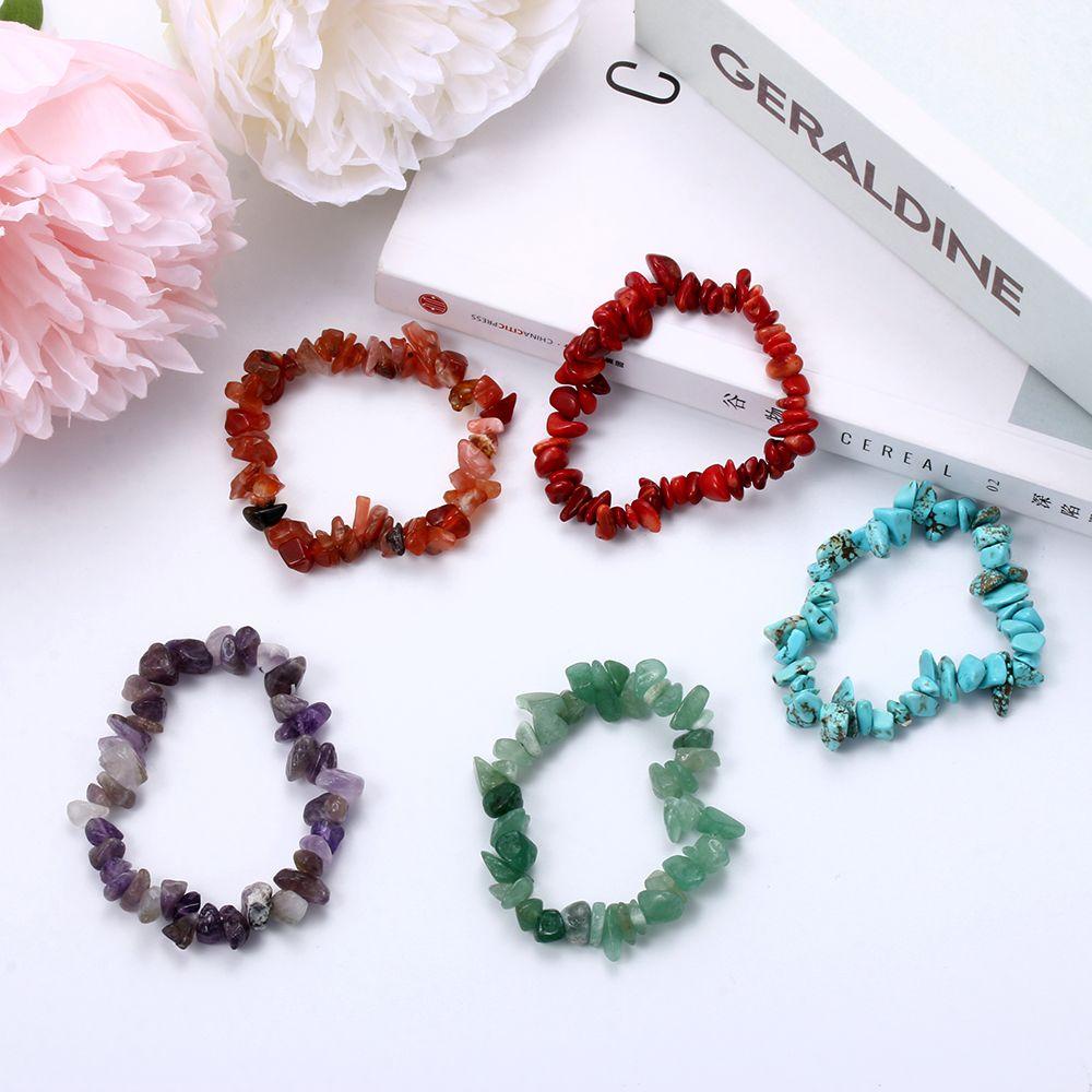 Vòng tay chuỗi hạt tự làm 5-8mm