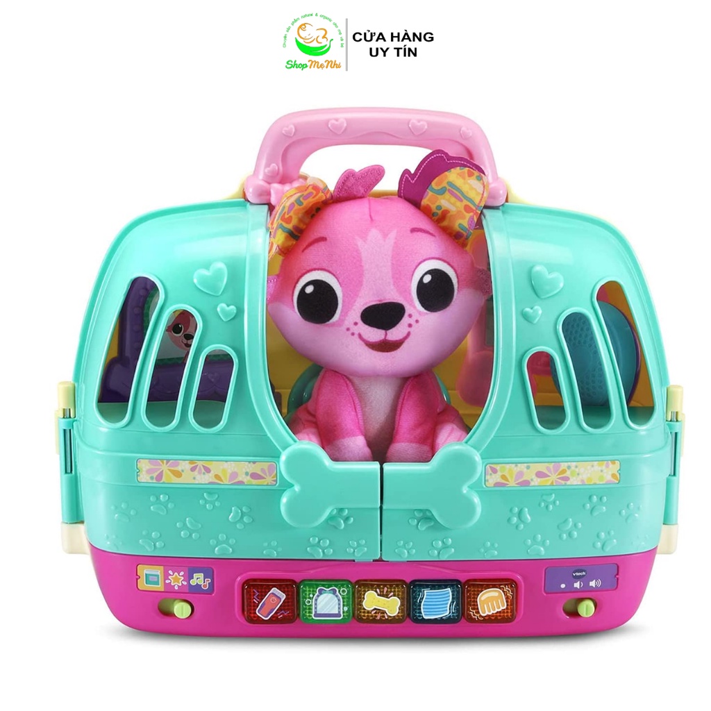 Đồ chơi Vtech - Spa làm đẹp cho cún yêu Vtech Glam &amp; Go Puppy Salon cho bé 1.5 - 4 tuổi.